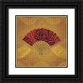 thumbnail image 1 of Venter, Tandi 12x12 Black Ornate Wood Framed with Double Matting Museum Art Print Titled - Abanico I, 1 of 4