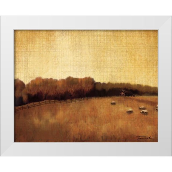 Venter, Tandi 14x12 White Modern Wood Framed Museum Art Print Titled - Open Range II