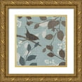 thumbnail image 1 of Venter, Tandi 15x15 Gold Ornate Wood Framed with Double Matting Museum Art Print Titled - A Sparrows Garden I, 1 of 4