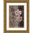 thumbnail image 1 of Venter, Tandi 17x24 Gold Ornate Wood Framed with Double Matting Museum Art Print Titled - Orchid Sketch I, 1 of 4