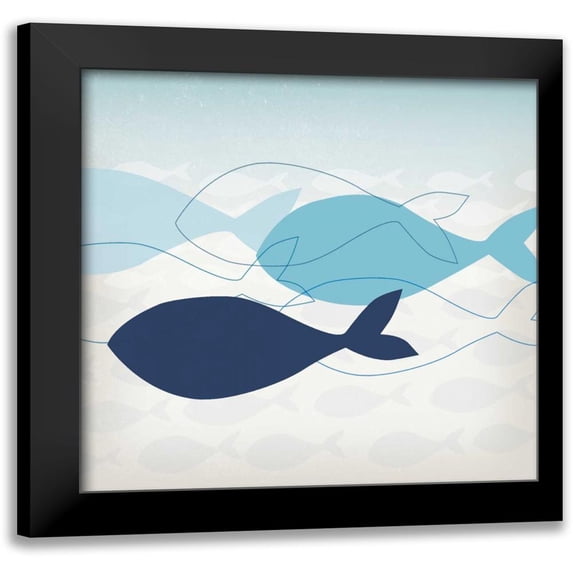Venter, Tandi 20x20 Black Modern Framed Museum Art Print Titled - Schools Out II