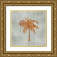 thumbnail image 1 of Venter, Tandi 20x20 Gold Ornate Wood Framed with Double Matting Museum Art Print Titled - Palm Tree II, 1 of 4