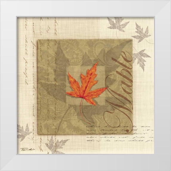 Venter, Tandi 20x20 White Modern Wood Framed Museum Art Print Titled - Maple