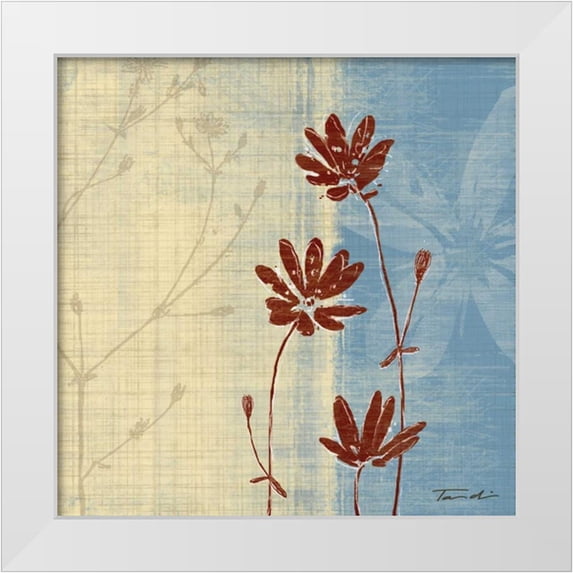 Venter, Tandi 20x20 White Modern Wood Framed Museum Art Print Titled - Sunny Day I