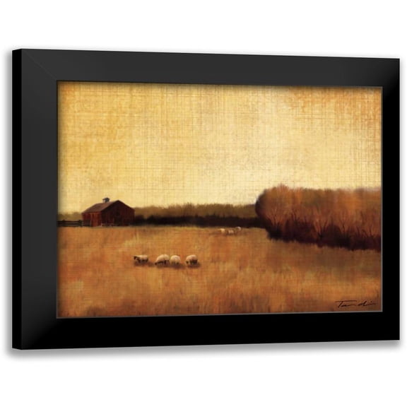 Venter, Tandi 24x20 Black Modern Framed Museum Art Print Titled - Open Range I