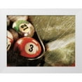 thumbnail image 1 of Venter, Tandi 32x25 White Modern Wood Framed Museum Art Print Titled - Opening Break Shot, 1 of 4