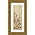 thumbnail image 1 of Venter, Tandi 7x14 Gold Ornate Wood Framed with Double Matting Museum Art Print Titled - Meadow Fairgrounds I, 1 of 4