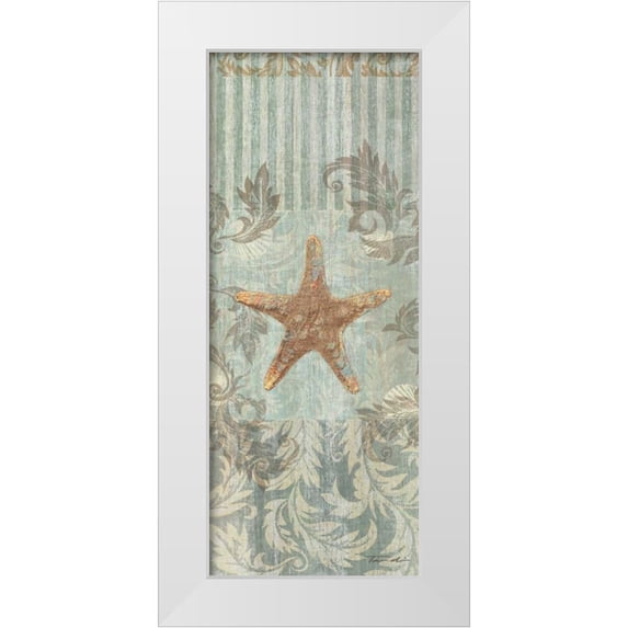 Venter, Tandi 8x14 White Modern Wood Framed Museum Art Print Titled - Seaside Heirloom II