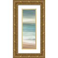 thumbnail image 1 of Venter, Tandi 9x18 Gold Ornate Wood Framed with Double Matting Museum Art Print Titled - Ocean Calm III, 1 of 4
