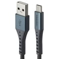 thumbnail image 1 of Ventev 10 Foot Alloy USB-A to USB-C Ultra Durable High Speed Cable - Gray, 1 of 5