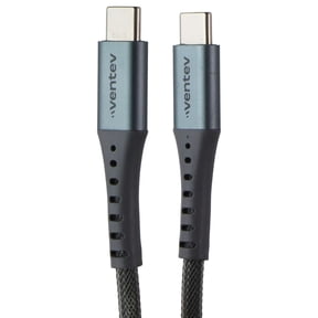 Ventev (10-Foot) Alloy Ultra Durable High Speed USB-C to USB-C Cable - Gray
