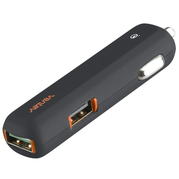 Ventev Dashport 2-Port Usb Rapid Charge Car Charger Universal 3.0a,18 Watt