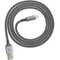 thumbnail image 1 of Ventev 509320 4 Ft. Chargesync Alloy Apple Lightning Cable - Gray, 1 of 2