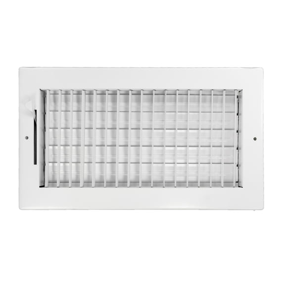 Venti Air 12 in x 6 in Adjustable, Single Deflection, 1 Way Supply Register - Free 2-3 Business Day Delivery