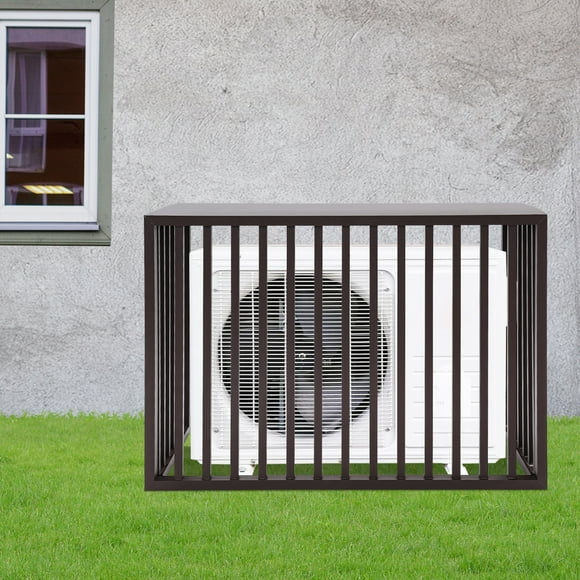 Ventilated AC Enclosure, 39.37x27.56x3.94in Package Size, 8.07kg Net Weight, Smooth Surface Easy-Clean, Multi-Scene Application (Bins/Equipment Hiding), Patio Essential