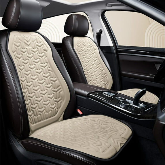 Ventilated Car Seat Cushion, Mesh Back Support Cover, Universal Auto Cooling Pad for Driving Comfort in All Seasons