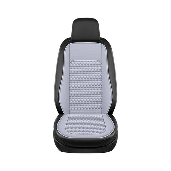 Ventilated Car Seat Cushion with Backrest for Ultimate Comfort and Support - All-Season Use