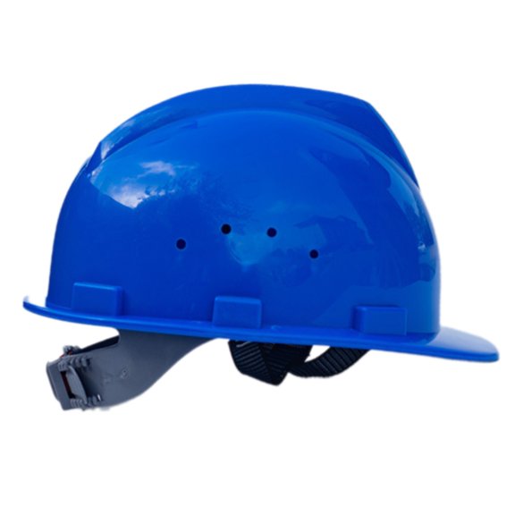 Ventilated Industrial Hard Hat Ratchets Suspension Adjustable Protecting Helmets