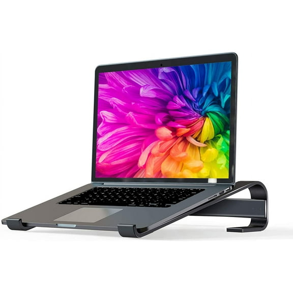 Ventilated Laptop Stand, Aluminum Computer Riser, Work Well with All 13-17.3 Inch Laptop