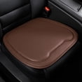 thumbnail image 1 of Ventilated Leather Car Seat Cushion for Driver's Comfort, Four-Season Breathable Pad, 46x46x1cm, Red/Gray/Coffee/Beige, 1 of 6