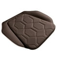 thumbnail image 1 of Ventilated Leather Car Seat Pad, All-Season Perforated Cooling Cushion for Sedans SUVs (20x20x1in), 1 of 6
