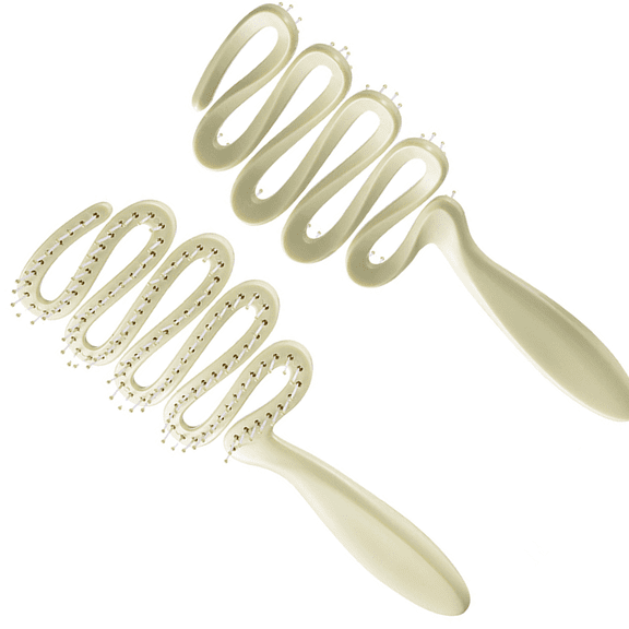 Ventilated Lightweight Styling Comb For Fine Hair Adds Volumes & Reduces Frizz Professional Salon ABS Tool