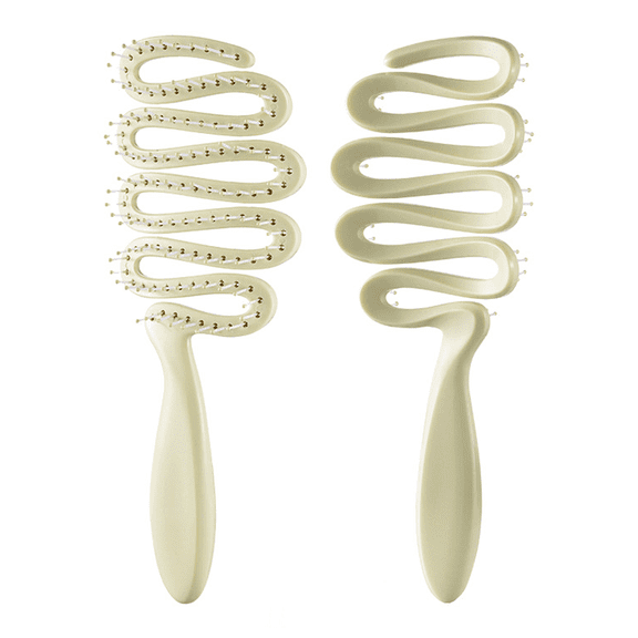 Ventilated Lightweight Styling Comb For Fine Hair Adds Volumes & Reduces Frizz Professional Salon ABS Tool