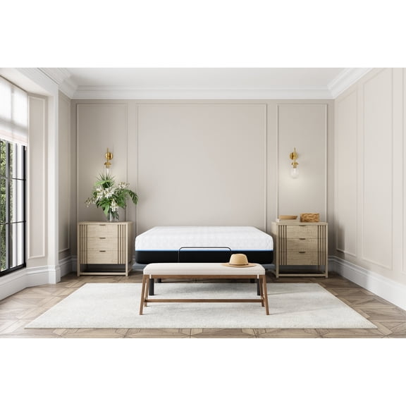 Ventilated Memory Comfort Mattress / Ideal for Solo Sleepers / Soft Feel