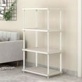 thumbnail image 1 of Ventilated Plastic Storage Shelf Organizer, 4-Tier Home Utility Rack, Heavy Duty Shelving Unit, for Garage, Pantry, or Closet Organization, 1 of 6