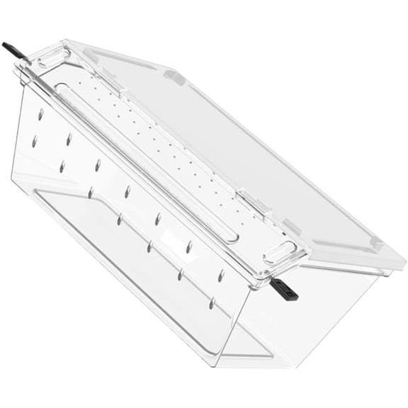 Ventilated Reptiles Housing Tanks Clear Acrylic Terrariums With Easy Monitoring For Small Pet Observation Box