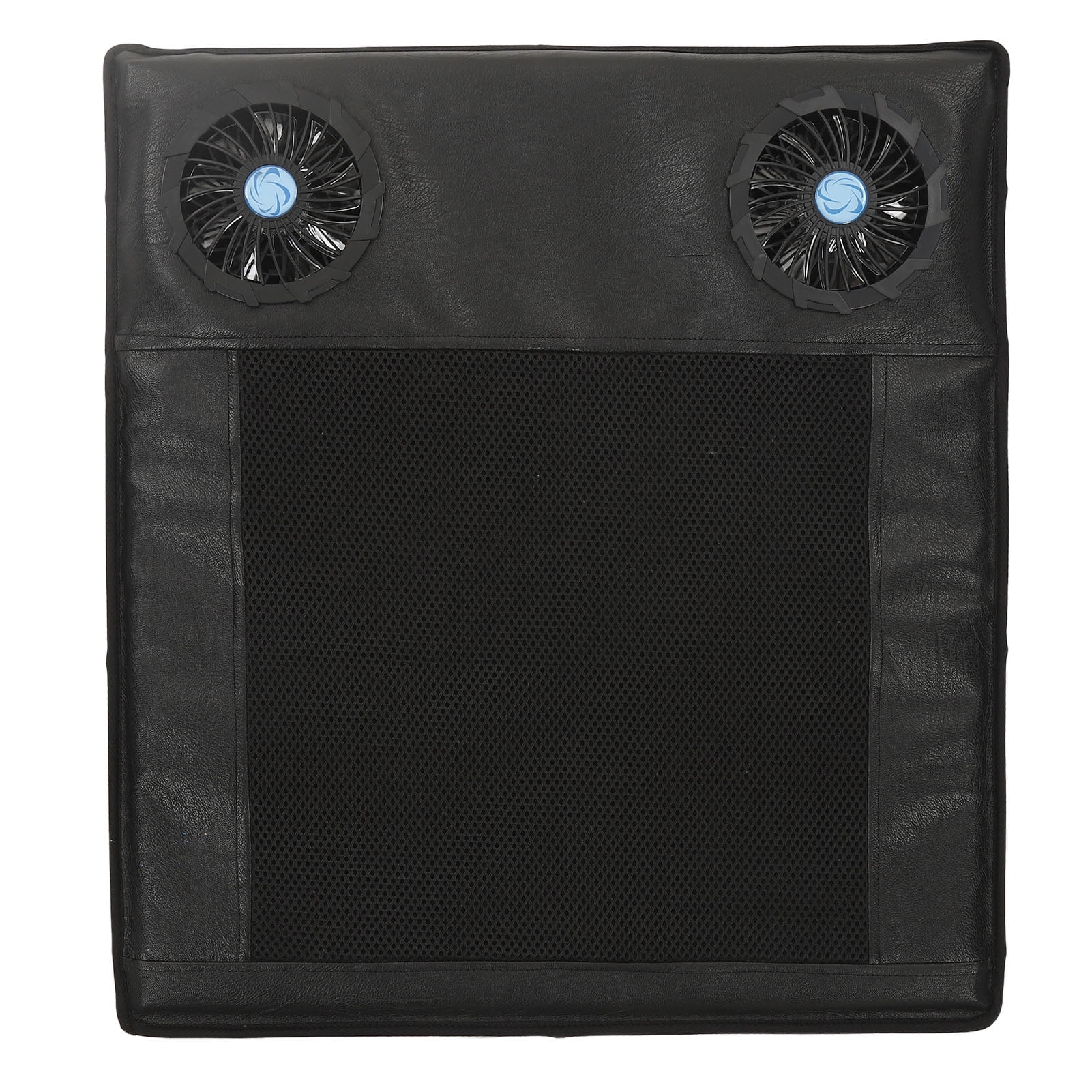 Ventilated Seat Cushion with 2 USB Fans Adjustable Breathable Cooling
