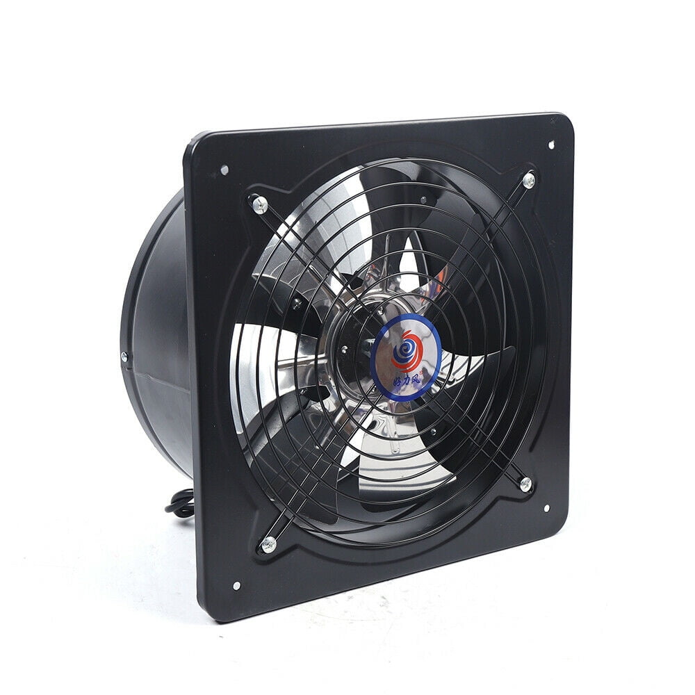 ICEMOB Portable Extractor Fan,Metal Bathroom Exhaust Fan,Angle  Adjustable,2500R/Min Industrial Blower Fan,for Garages,Shops,Kitchen,Attic
