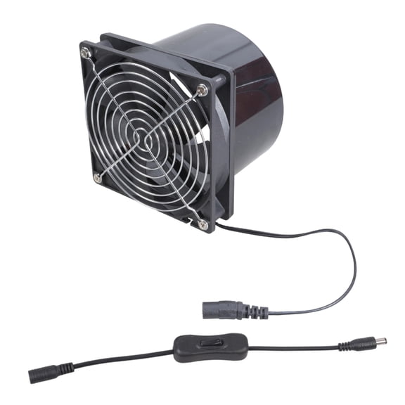 Ventilation Fan Including Duct Meshes Screws Blower Fan for Applications in Greenhouse Pet Houses