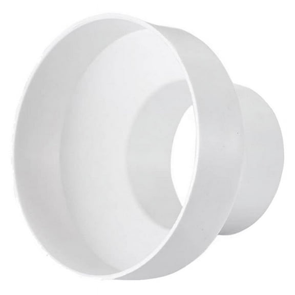 Ventilation Pipe Reducer Adapter Pipe Air Duct Adapter Pipe Connector for Inline Ventilation System(110-100mm)