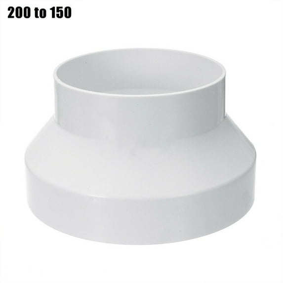 Ventilation Pipe Reducer Adapter Pipe Fittings 110to100/150 to100/200to150 ABS