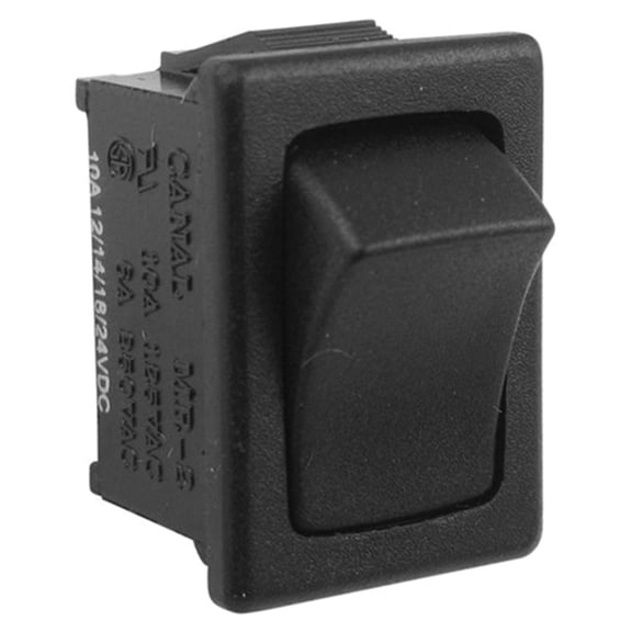 Ventline BL0108-00 RV Range Hood Rocker Switch for 120V AC Light and 12V DC Fan/Light