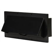 Ventline By Dexter Mobile Home/RV Black Exterior Sidewall Range Hood Vent w/Damper V2111-5