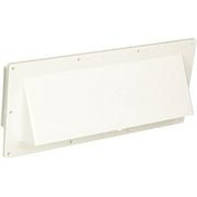 Ventline V2111-13 Polar White Horizontal Exterior Wall Vent