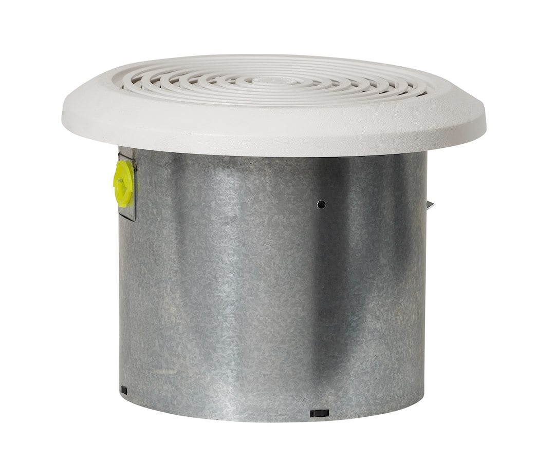 Ventline V226250 7in Duct 115 CFM Exhaust Ventilation Fan 35Db for Bathroom - White