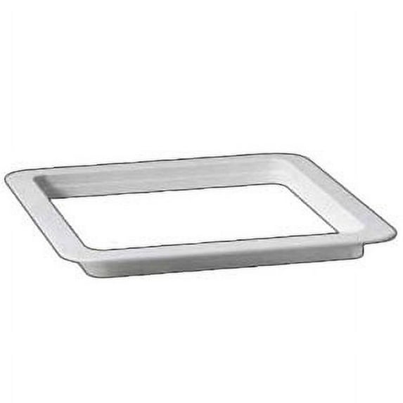 Ventline V6B-VA044534 Polar White 2-1/8" Galvanized Steel, Vent Garnish RV Part