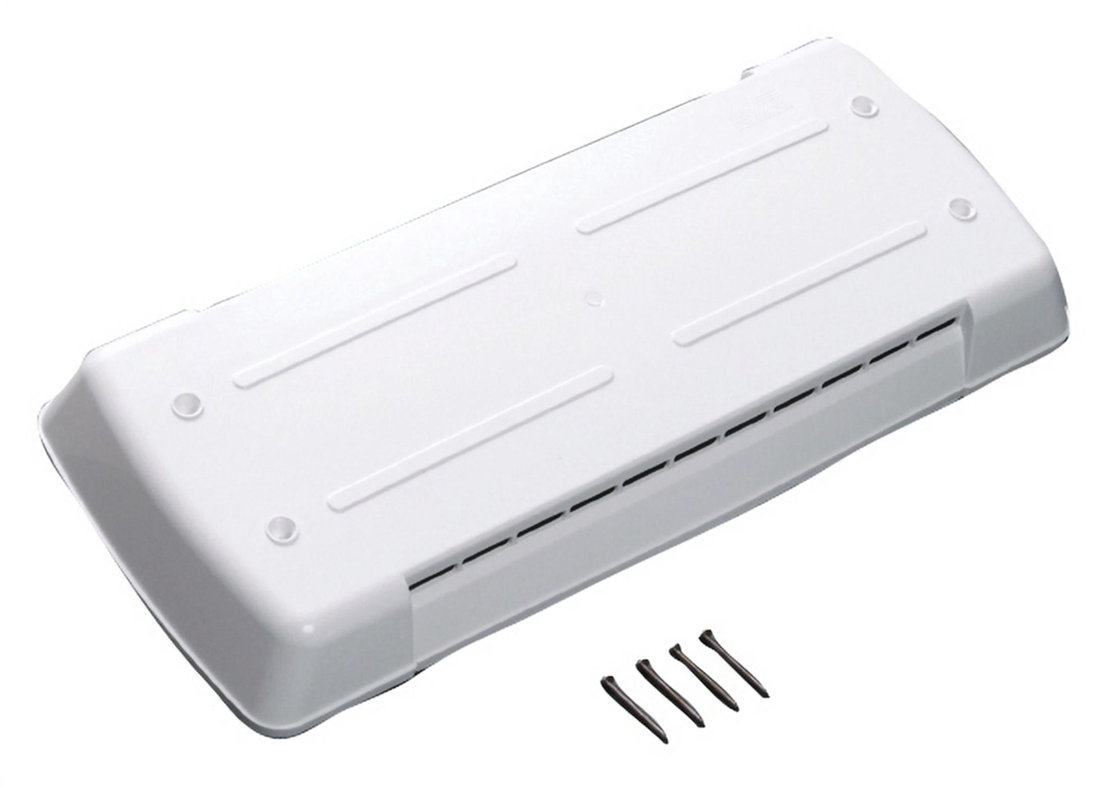 Polar White RV Refrigerator Vent Cover, High Impact Plastic, Direct ...