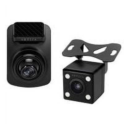 Ventra VDR-130BT All-In-One 32GB Dual Camera Vehicle Recorder 1080p HD Video, Windshield Mount