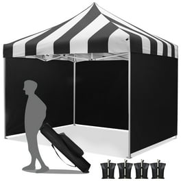 10 x 10 Pro Pop up Canopy Straight Leg Blue Cover Walmart