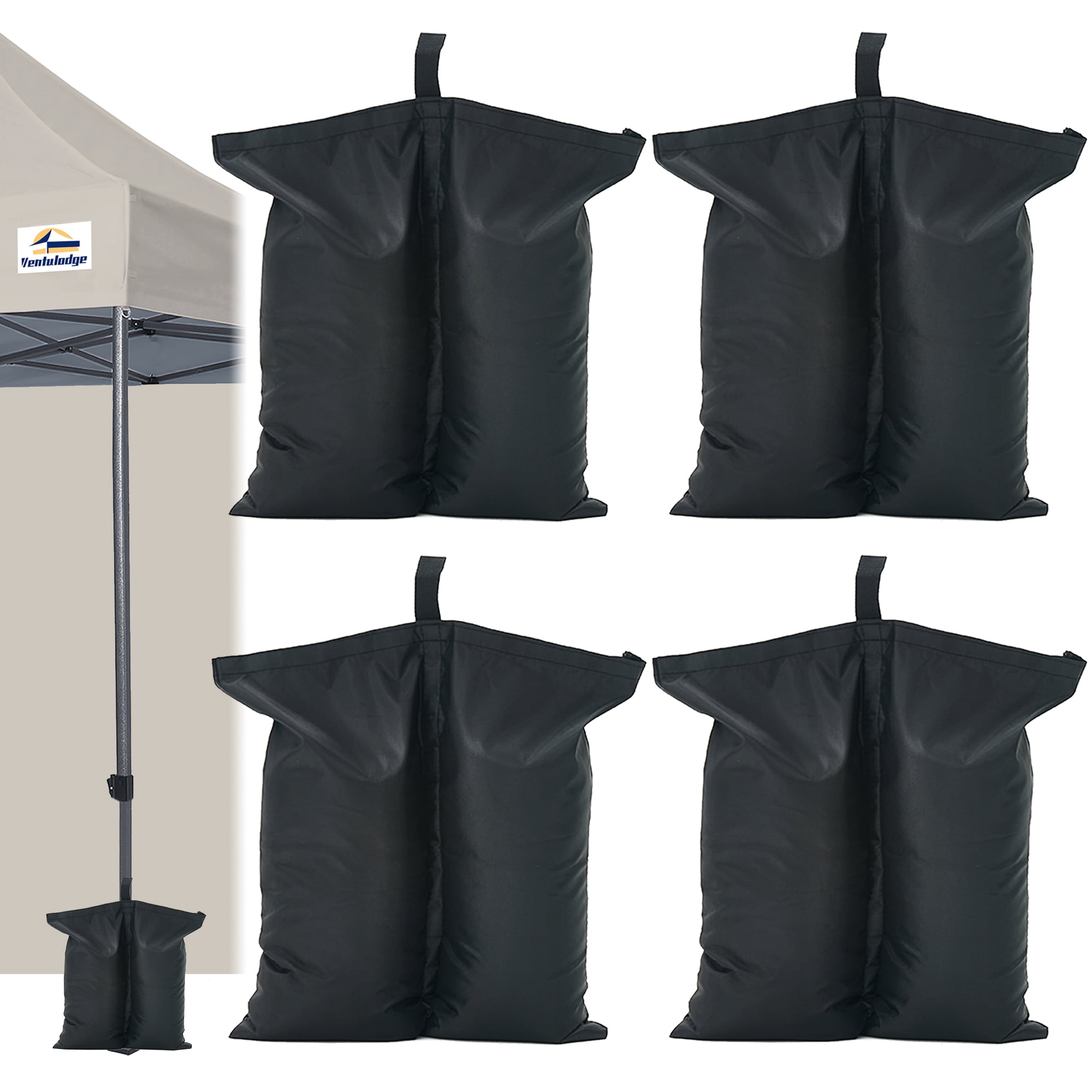 VentuLodge Canopy Weights, 115 LBS Sand Bags for Tent or Gazebo, 4-Pack ...