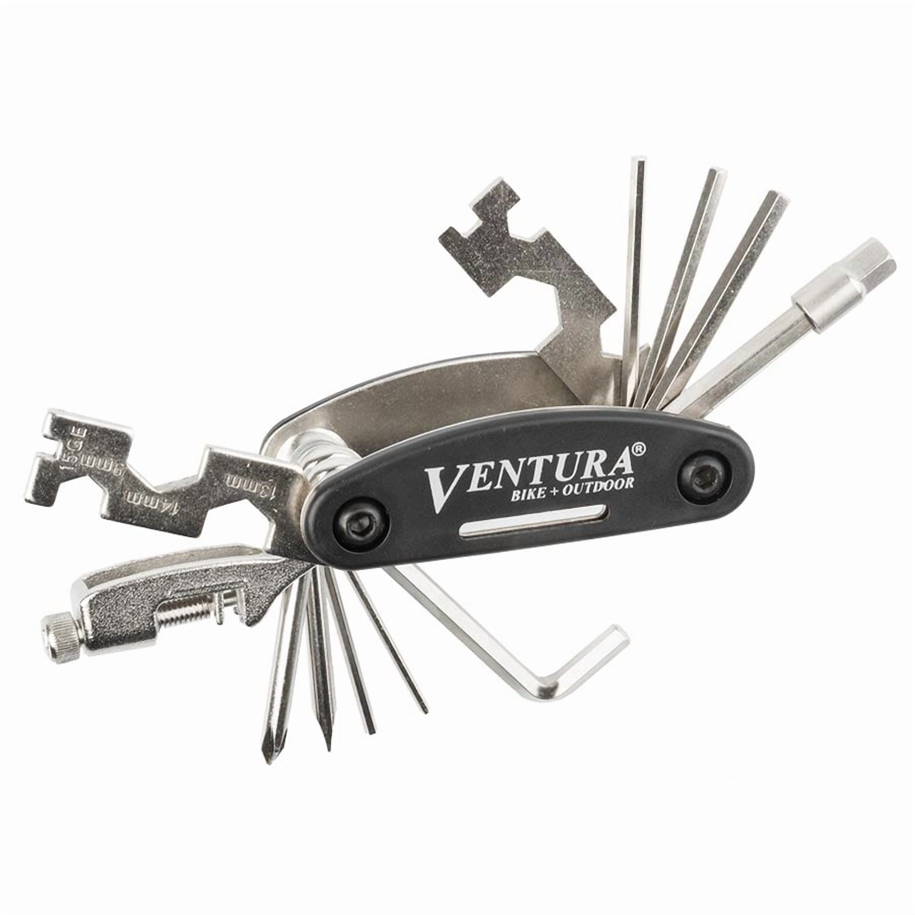 Ventura 18F Multi Multi-Tools, Number of Tools: 18, Hex 2mm, 2.5mm, 3mm, 4mm, 5mm, 6mm, 8mm, Open: 8mm, 9mm, 10mm, 13mm,
