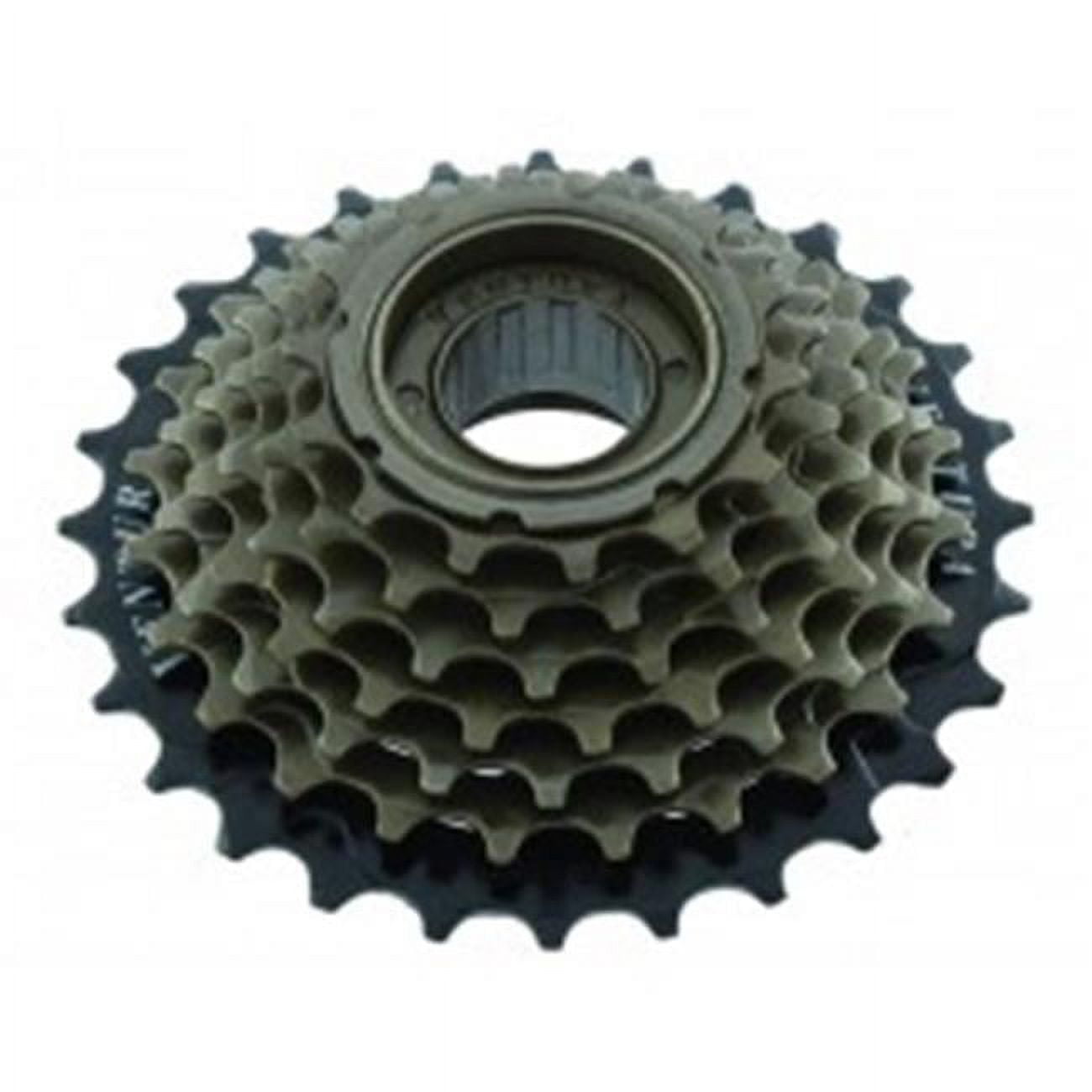 Ventura 6 Speed 14-28 Teeth Black/Brown Freewheel