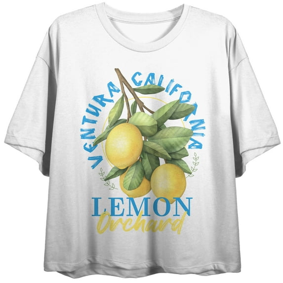 Ventura California Lemon Orchard Sleeveless Women's White Tank Top
-XXL