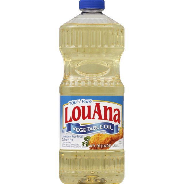 Ventura Foods LouAna Vegetable Oil, 48 oz