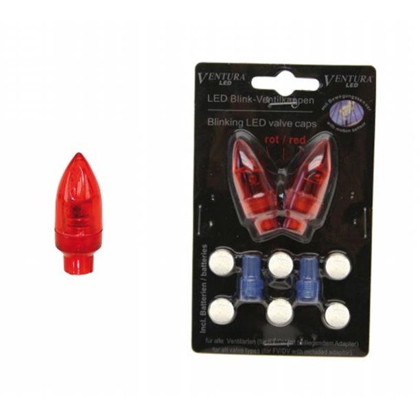 Ventura Light Up LED Rocket Valve Caps