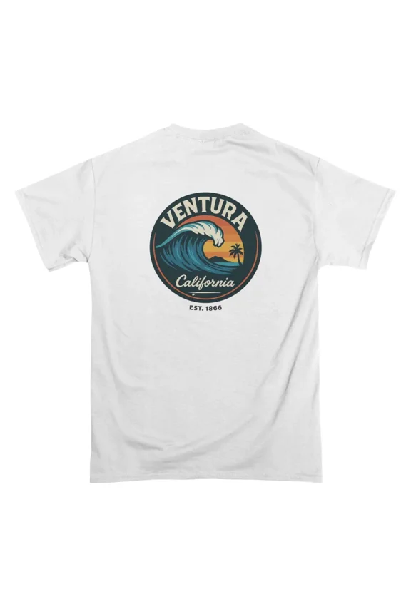 Ventura Surfing T-Shirt Tee Gift For Him Merch For Her Apparel For Friend